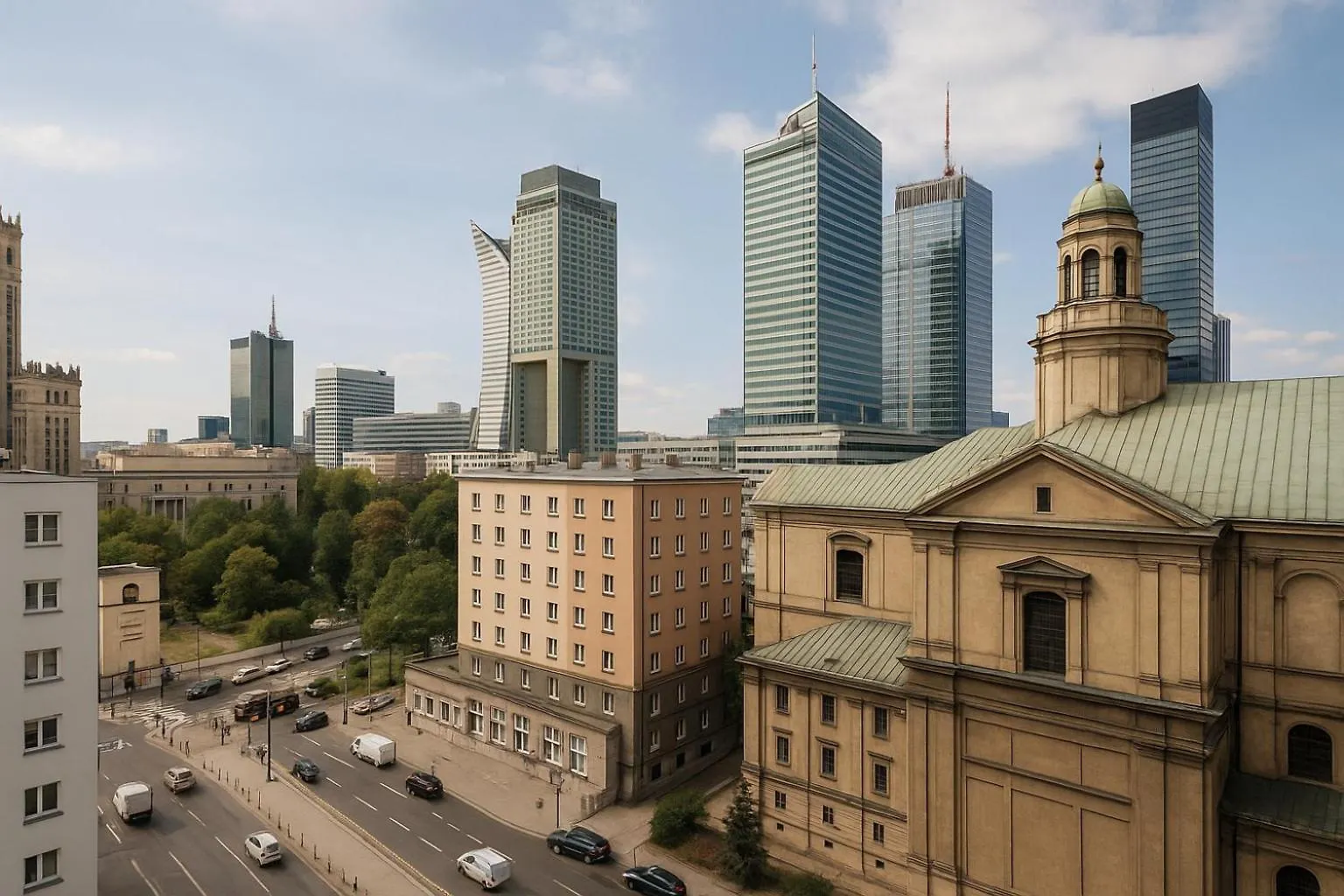 Bluebird Apartment City Center Fantastic View Warsaw Poland